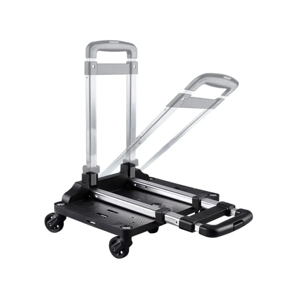 Freedog Trolley de Aluminio con 5 Ruedas Plegable 36x30x84cm