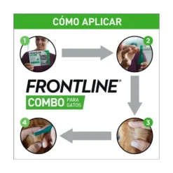 Frontline Combo 6 Pipetas Antiparasitarias para Gatos