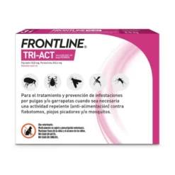 Frontline Tri-Act 3 Pipetas para Perros 2 a 5 kg