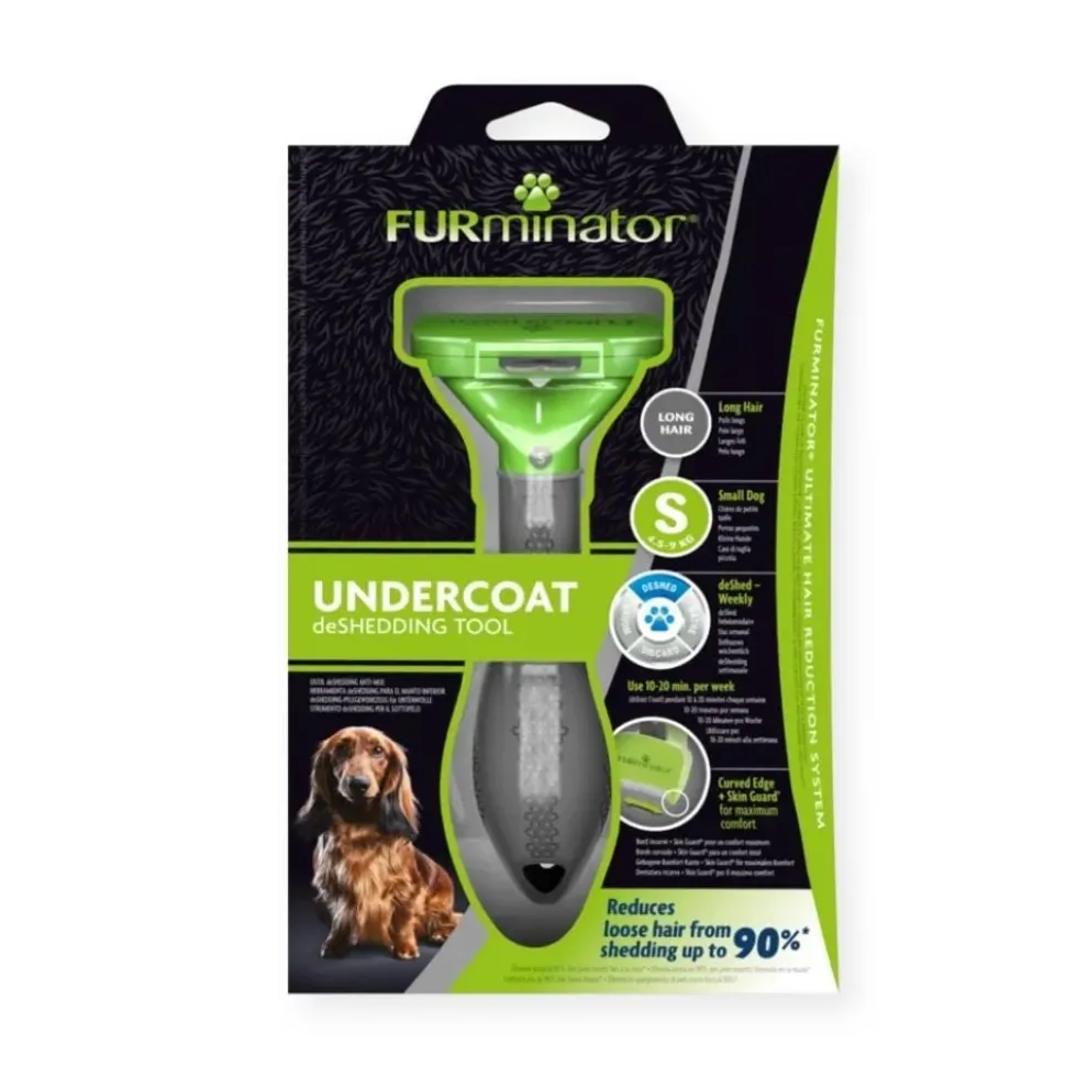 FURminator Deslanador de Pelo Largo para Perros Pequeños