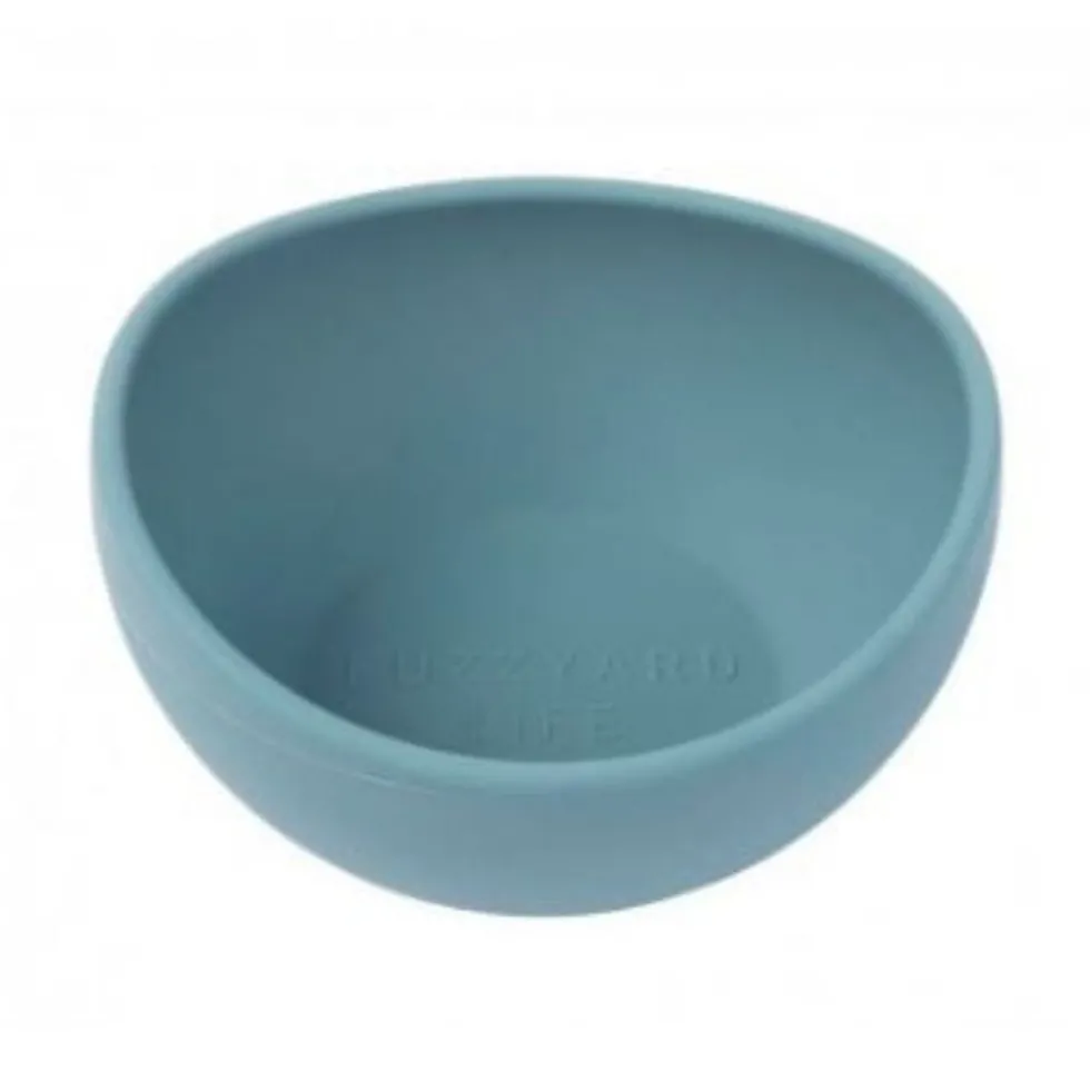 FuzzYard Life Comedero silicona (color Azul frances)