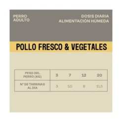 Givers Tarrina con Trocitos en Salsa de Pollo y Vegetales para Perro