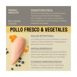 Givers Tarrina con Trocitos en Salsa de Pollo y Vegetales para Perro