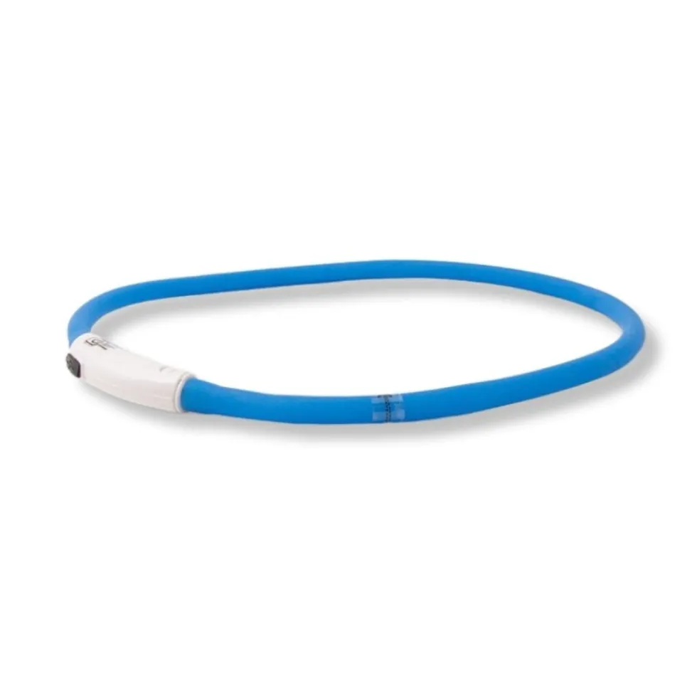 Great&Small Collar de Led Azul Recargable