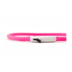 Great&Small Collar de Led Rosa Recargable