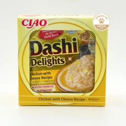 Inaba Dashi Delights Tarrina de Pollo con Queso para Gato