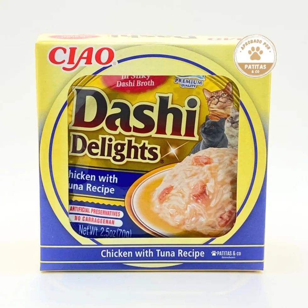 Inaba Dashi Delights Tarrina de Pollo con Atún para Gato