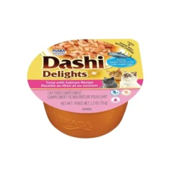 Inaba Dashi Delights Tarrina de Atún con Salmón para Gato