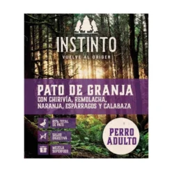 Instinto Pienso Natural de Pato de Granja para Perro