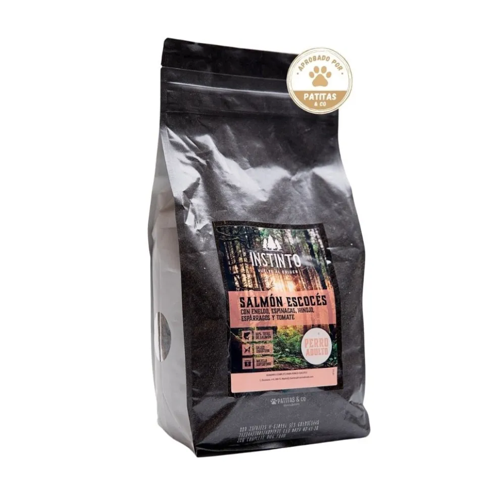 Instinto Pienso Natural de Salmón Escocés para Perros