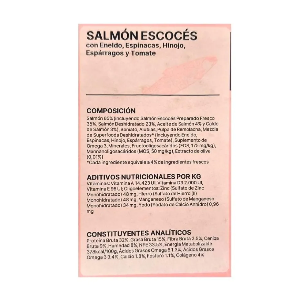 Instinto Pienso Natural de Salmón Escocés para Perros