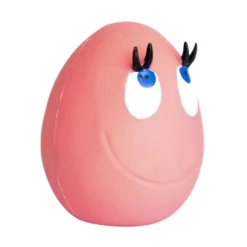 Juguete Huevo Sonriente de Látex Rosa