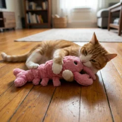 Juguete Langosta con Movimiento para Gato
