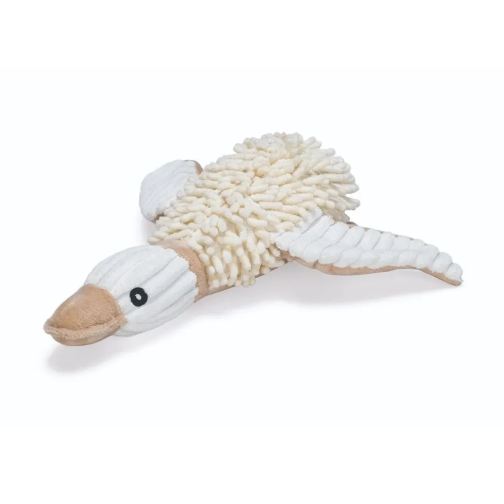 Juguete Peluche Pato Ecologico Beeztees para Perro