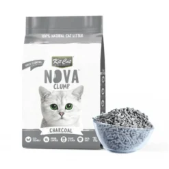 Kit Cat Arena Nova Clump Charcoal para Gato