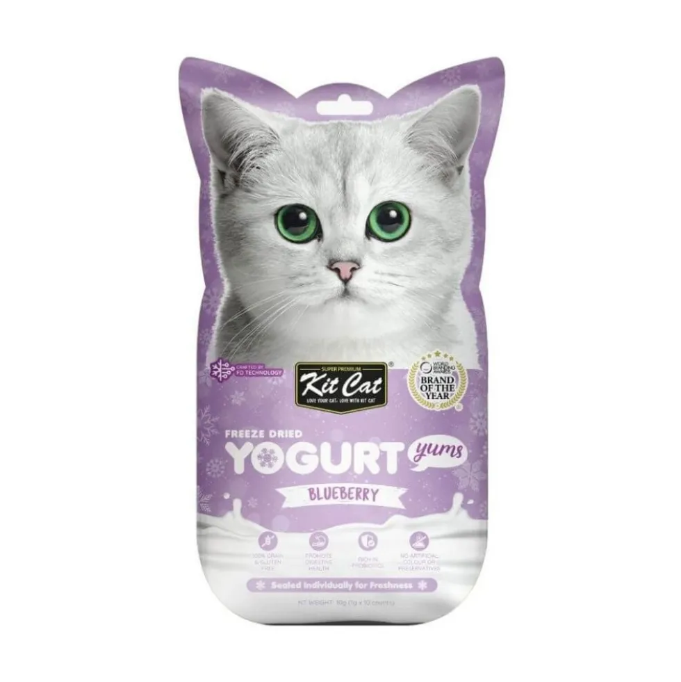 Kit Cat Yogurt Yums de Arándanos para Gato