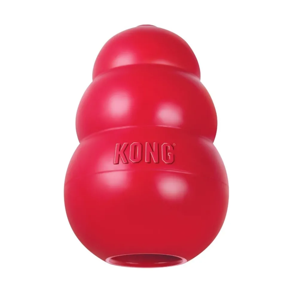 Kong Mordedor Classic Rojo Diferentes Tamaños para Perro