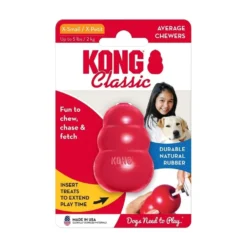 Kong Mordedor Classic Rojo Diferentes Tamaños para Perro