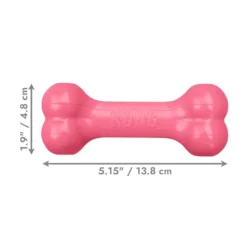 Kong Puppy Goodie Juguete en Forma de Hueso Rosa/ Azul para Cachorro