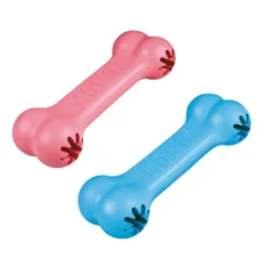 Kong Puppy Goodie Juguete en Forma de Hueso Rosa/ Azul para Cachorro