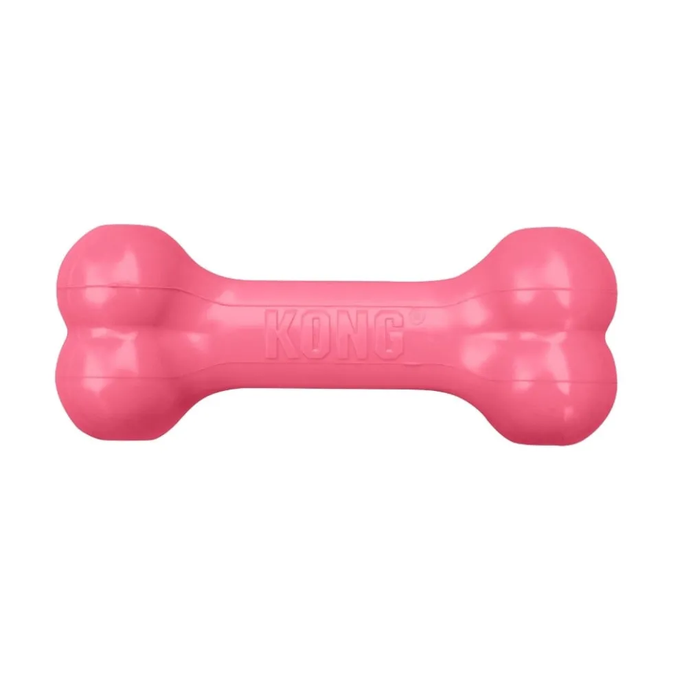 Kong Puppy Goodie Juguete en Forma de Hueso Rosa/ Azul para Cachorro