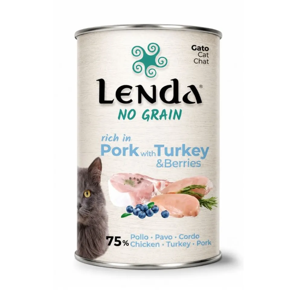 Lenda Paté de Pollo y Cerdo con Pavo para Gato
