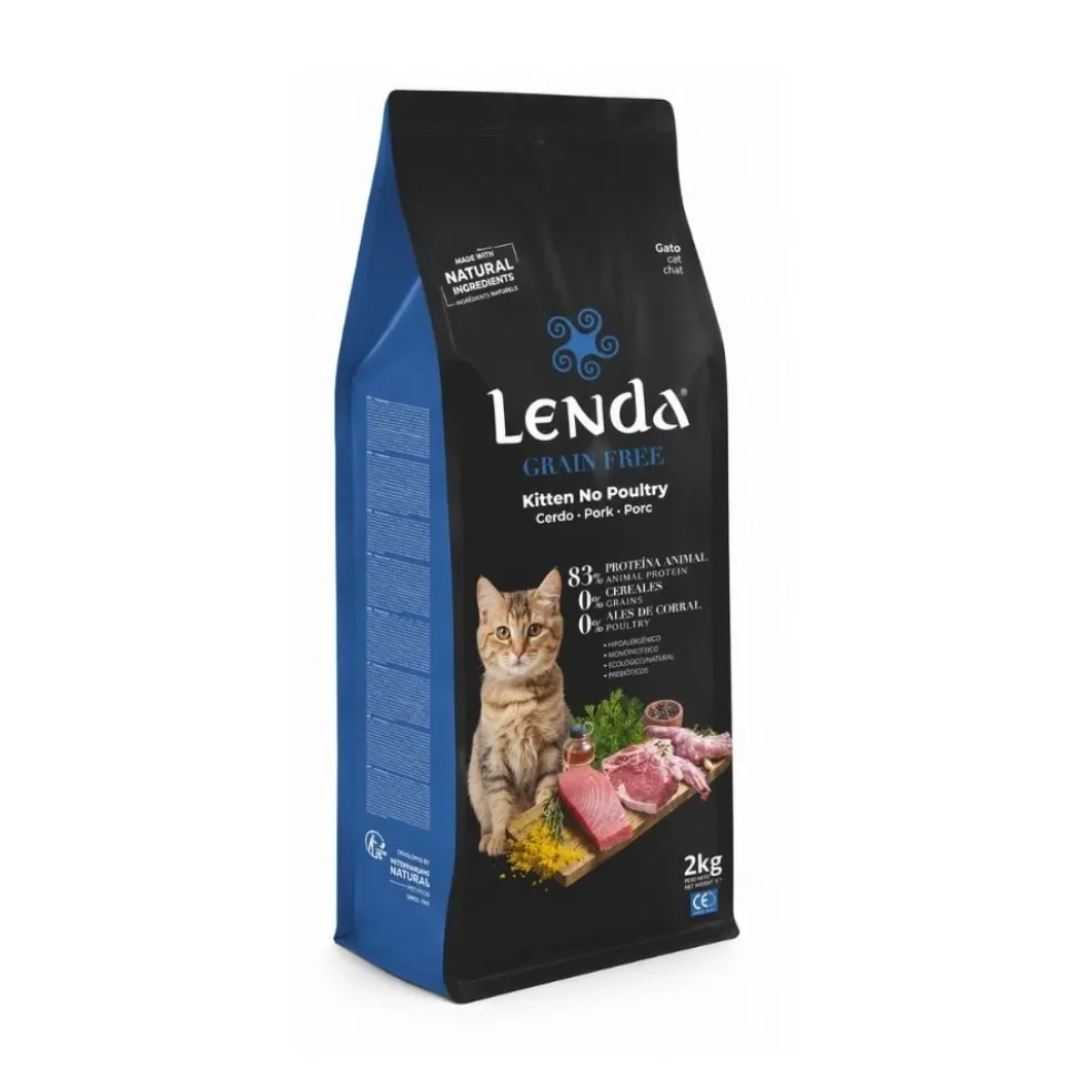 Lenda Pienso de Conejo y Cerdo para Gatitos