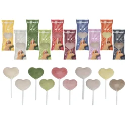 Lolliheart Piruleta de Corazón con Pollo y Fresa para Gato