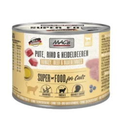 MAC´s Lata de Pavo Vacuno y Arándanos para Gato
