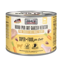 MAC´s Lata de Pollo con Corazones para Gato