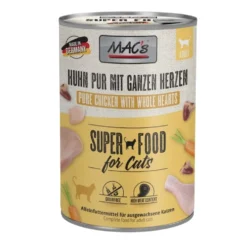 MAC´s Lata de Pollo con Corazones para Gato