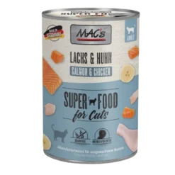 MAC´s Lata de Salmón y Pollo para Gato