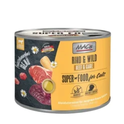 MAC´s Lata Gourmet Ternera y Venado para Gato