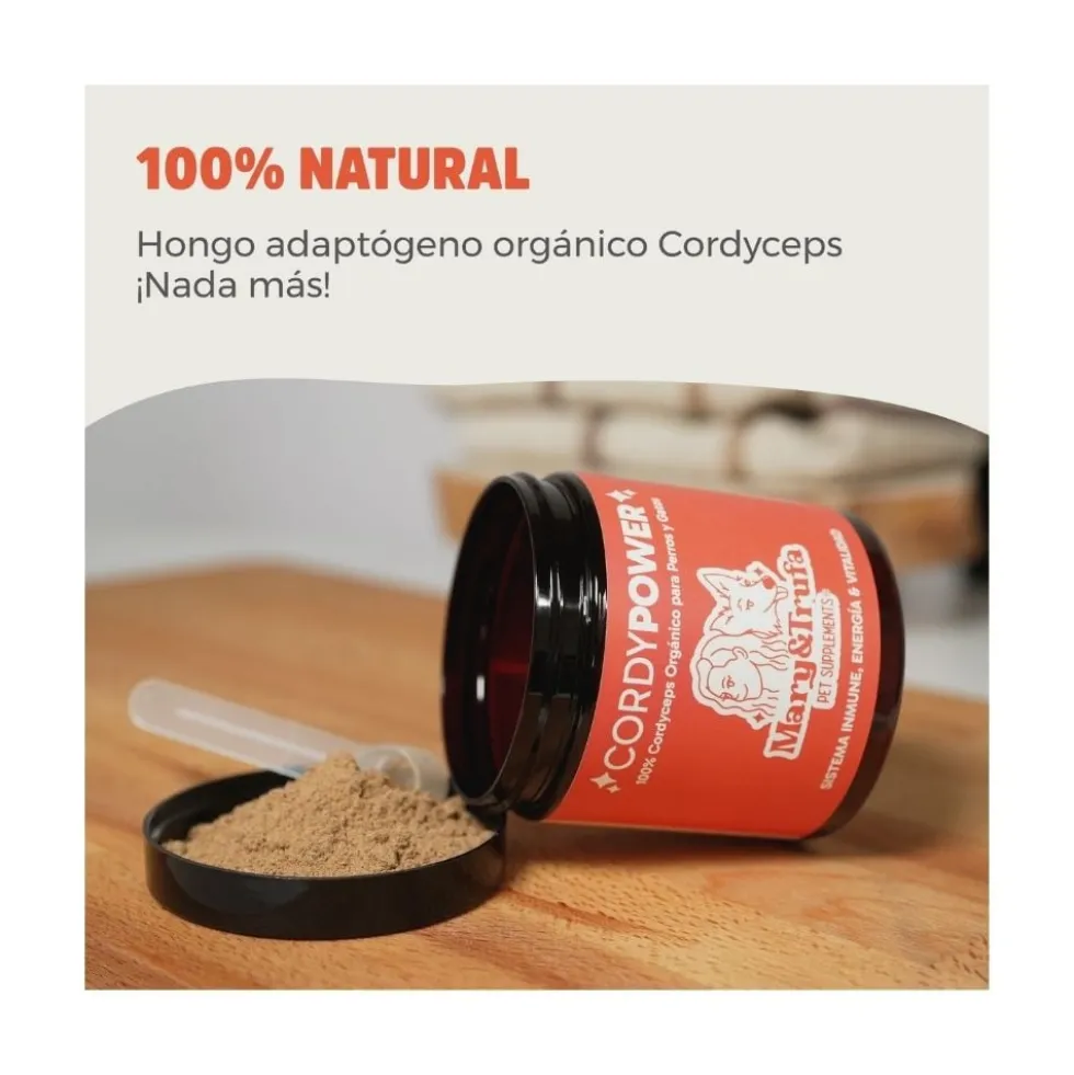 Mary & Trufa Cordy Power Suplemento para Perros y Gatos