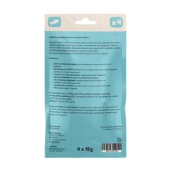 Milo y Lola Lickies (Snack Cremoso) de Salmón con Atún (4x15gr)