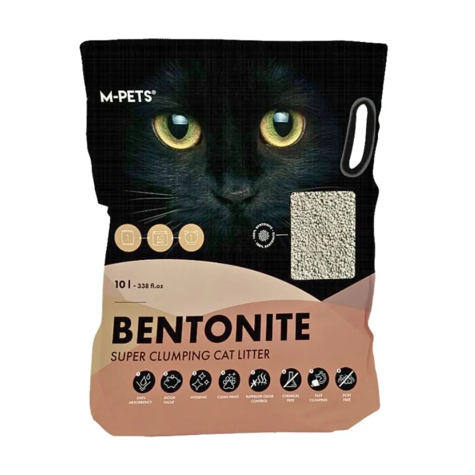 M-Pets Arena Aglomerante de Bentonita Natural