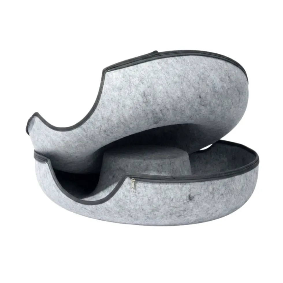 M-Pets Cama Redonda Tipo Túnel para Gato