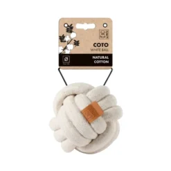 M-Pets Pelota de Cuerda Blanca para Perro