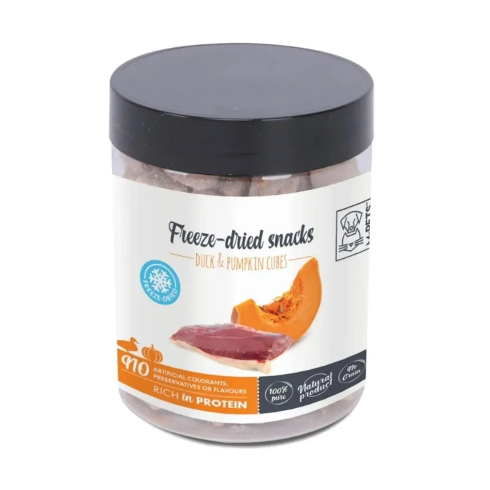 M-Pets Snack Liofilizado de Pato y Calabaza para Perro