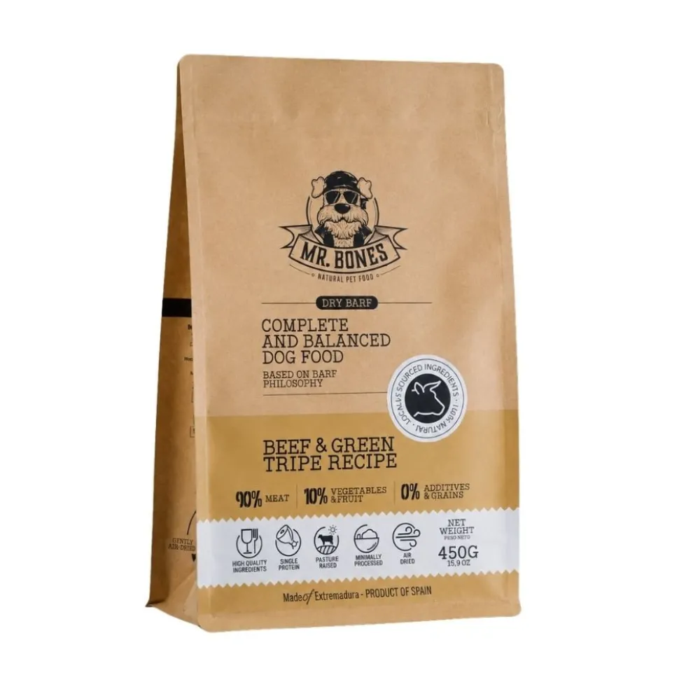 Mr. Bones Dieta BARF Deshidratada Ternera para Perro