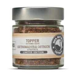 Mr. Bones Topper Natural de Avestruz