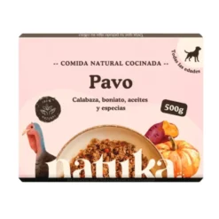 Natuka Comida Cocinada Menú de Pavo para Perro
