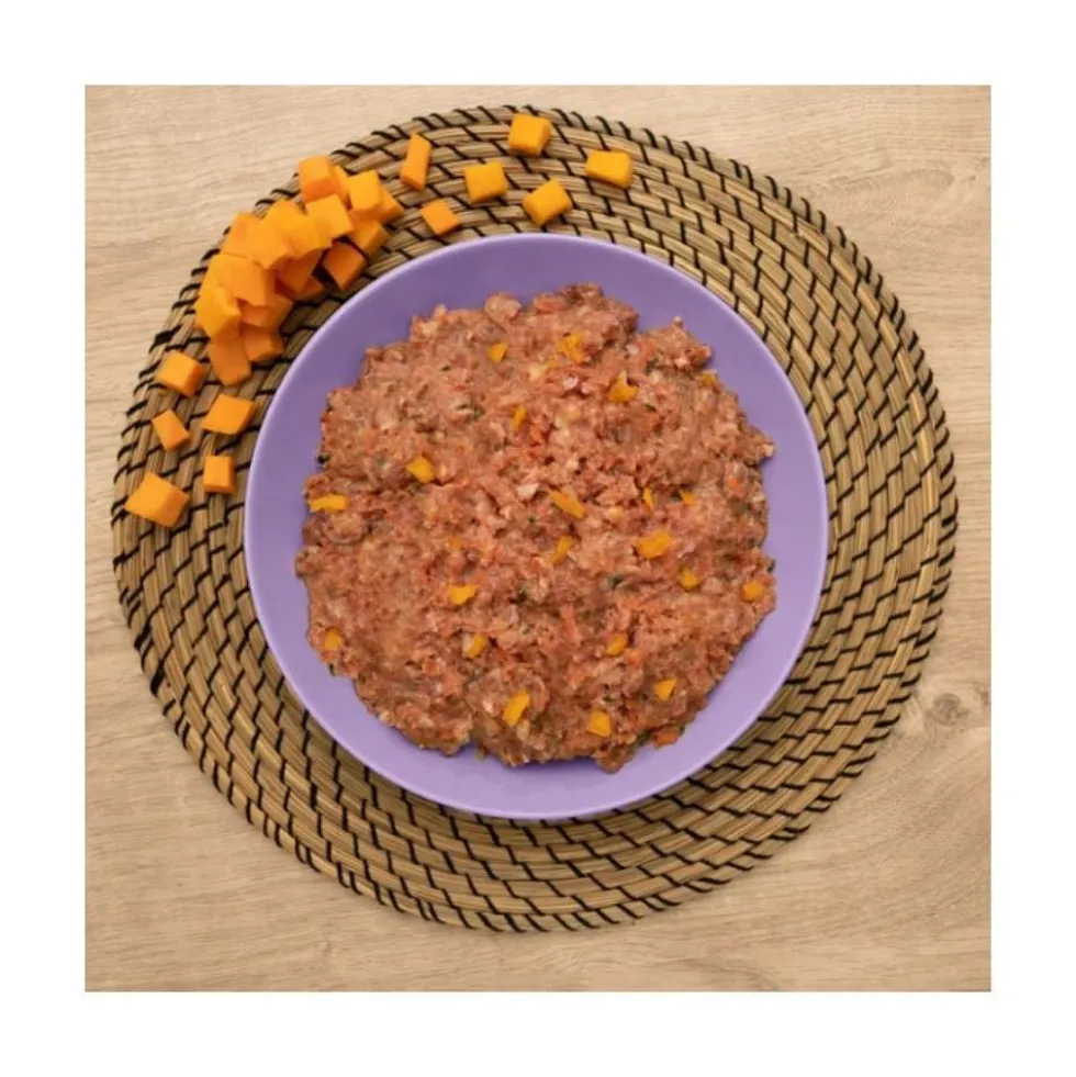Natuka Menú BARF de Pavo y Vaca para Perro