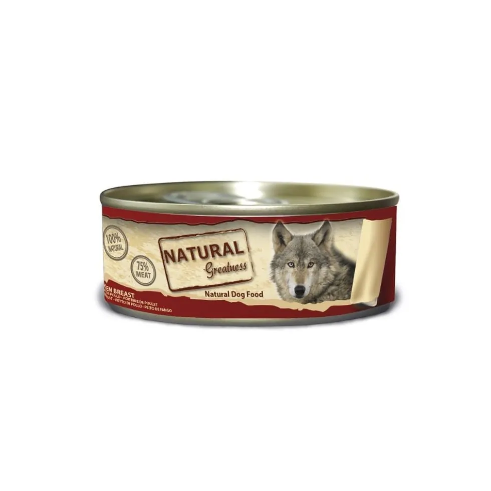 Natural Greatness Lata Pechuga de Pollo 156g Perro
