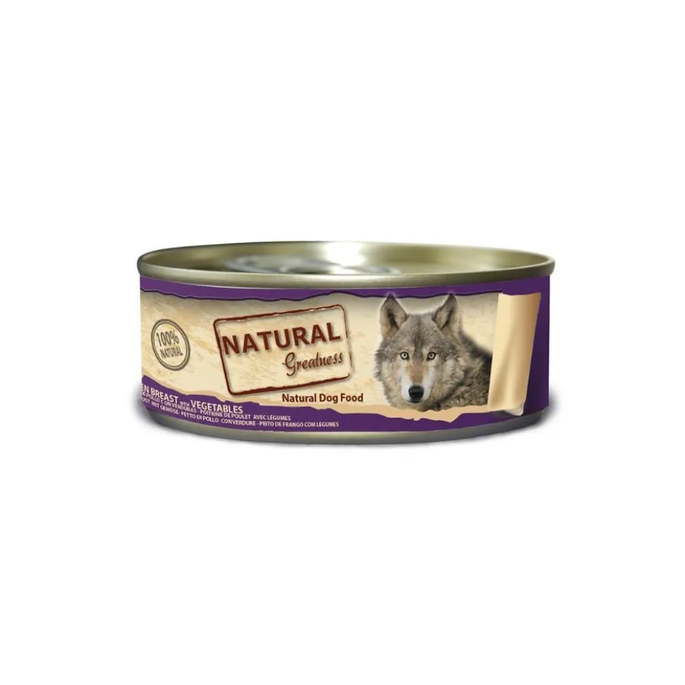 Natural Greatness Lata Pechuga de Pollo con Verduras 156g