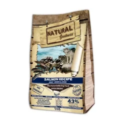 Natural Greatness Pienso Natural de Salmón para Perros Medianos y Grandes