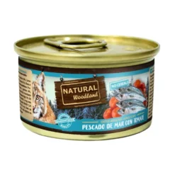 Natural Woodland Lata Pescado y Pollo con Tomate para Gato