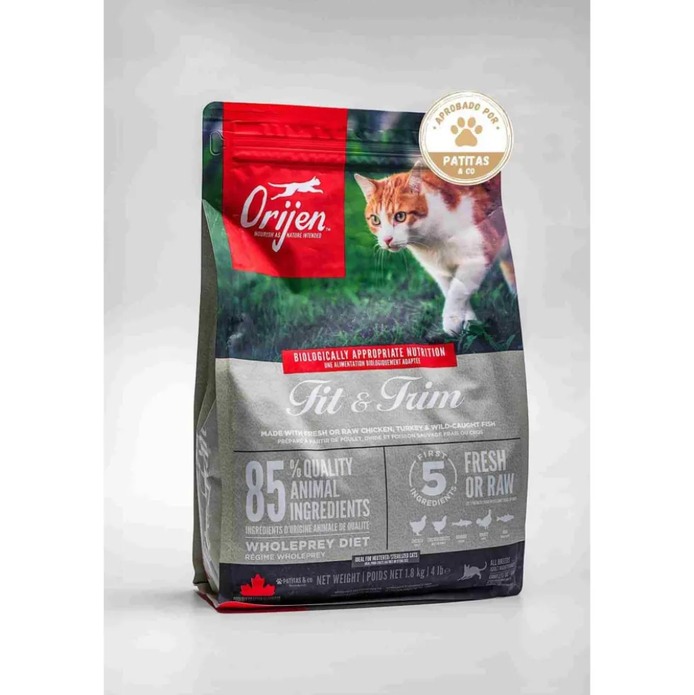 Orijen Fit and Trim Cat Pienso Natural Proteico Gatos