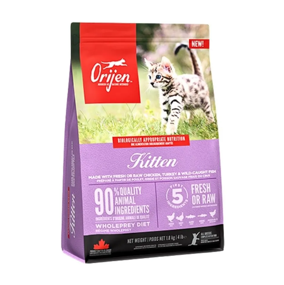 Orijen Kitten Pienso Natural Alto en Proteína Gatos
