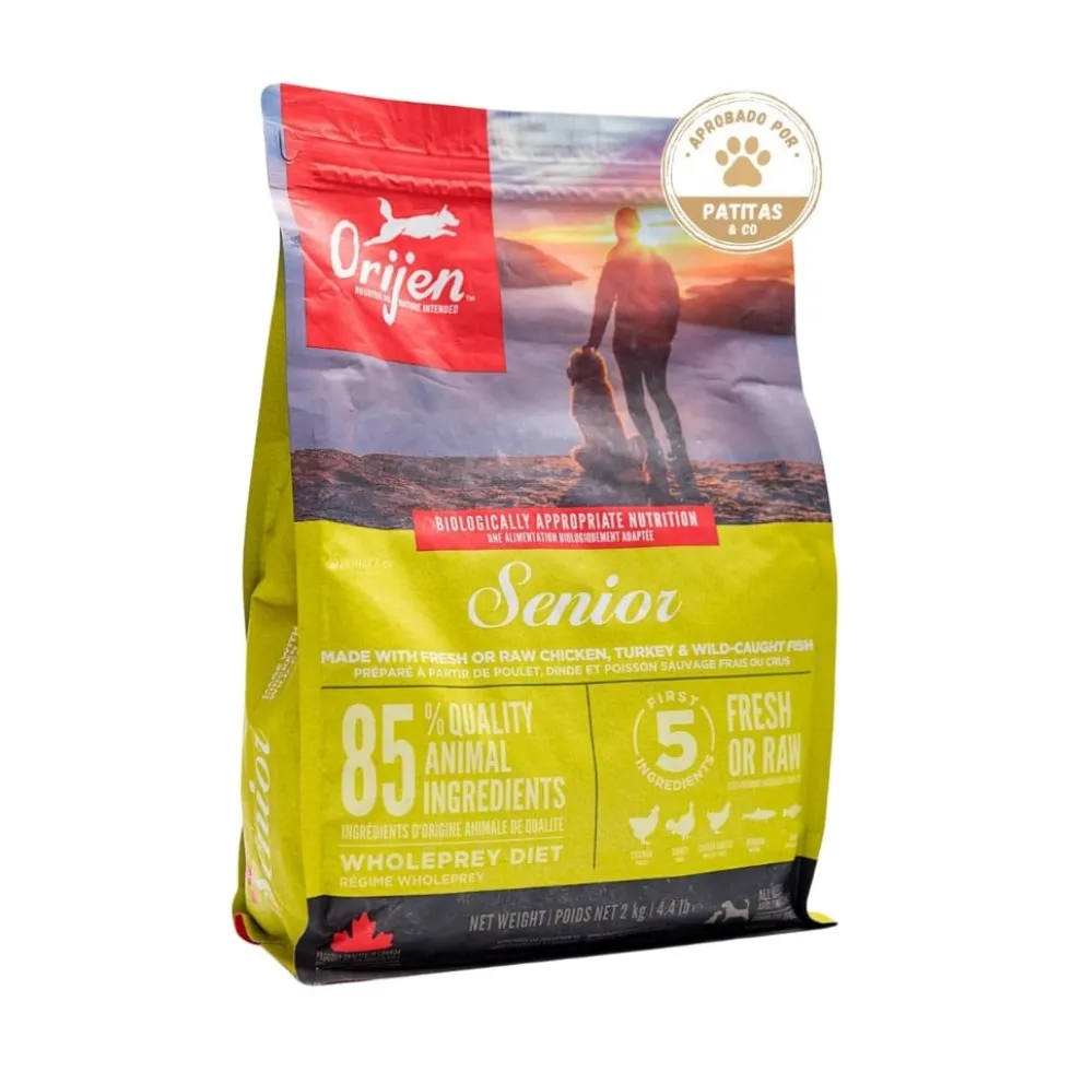 Orijen Senior Pienso Natural Alto en Proteína para Perros